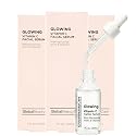 Global Beauty Care Glowing Vitamin C Facial Serum Radiance Boosting Face Serum to Help Improve Appearance of Dark Spots with Niacinamide, AHA Beauty & Personal Care Global Beauty Care