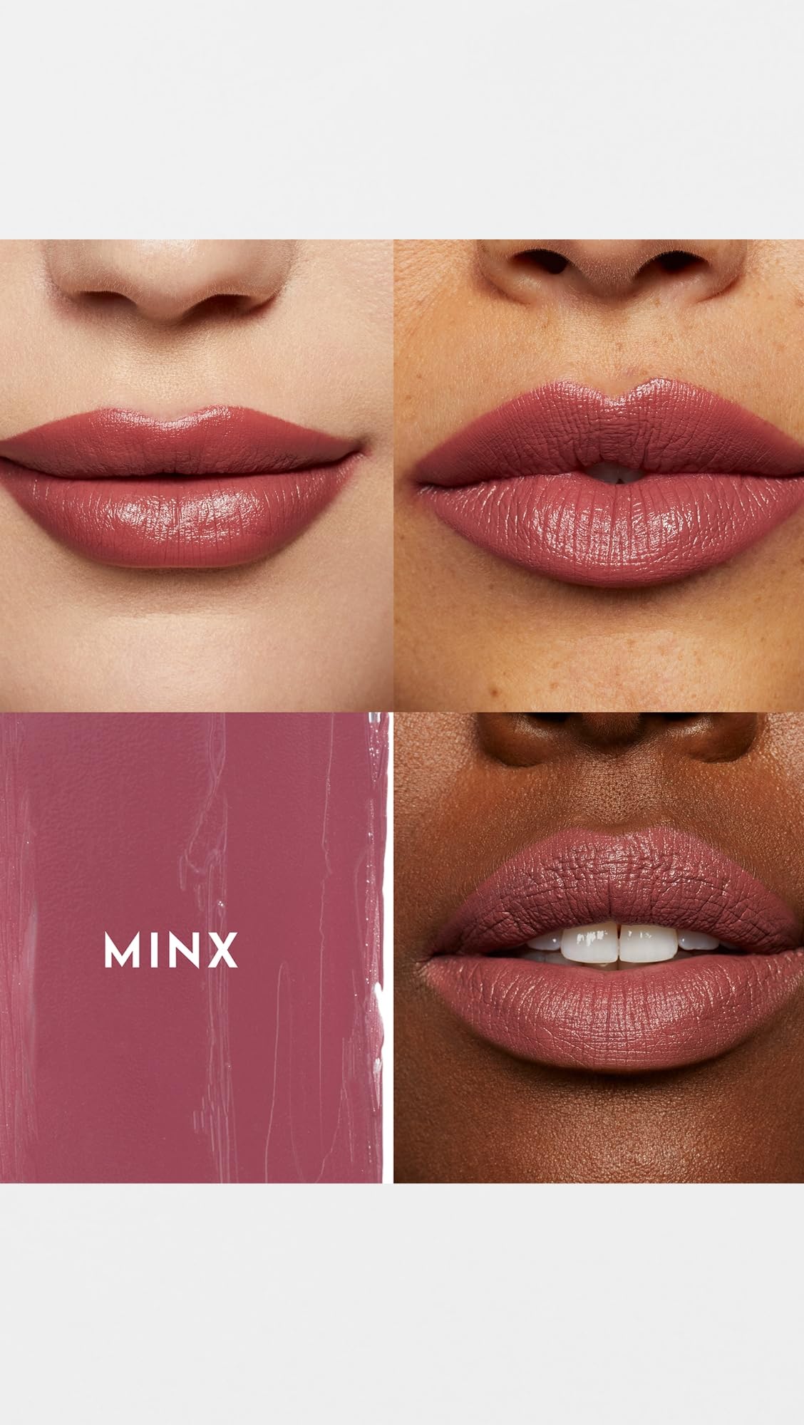 Lawless Women's Forget the Filler Lip-Plumping Line-Smoothing Satin Cream Lipstick, Minx, 0.1 Ounce Beauty & Personal Care Lawless