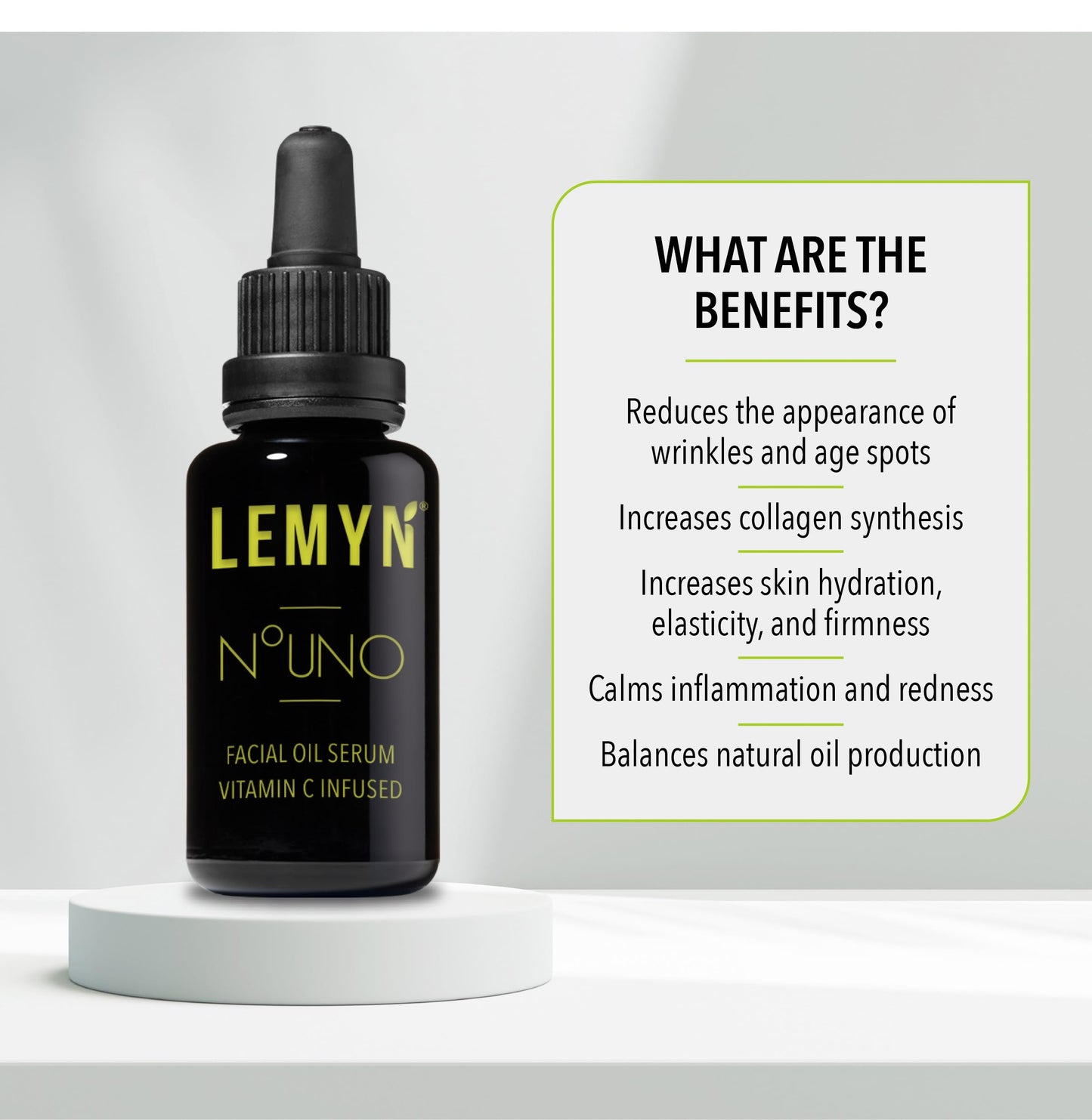 Lemyn Organics Hydrate & Glow Face Oil - Vitamin C & E Serum | Freshly Made & 100% Natural | Boosted Hydration & Enhanced Elasticity & Firmness Beauty & Personal Care Lemyn Organics
