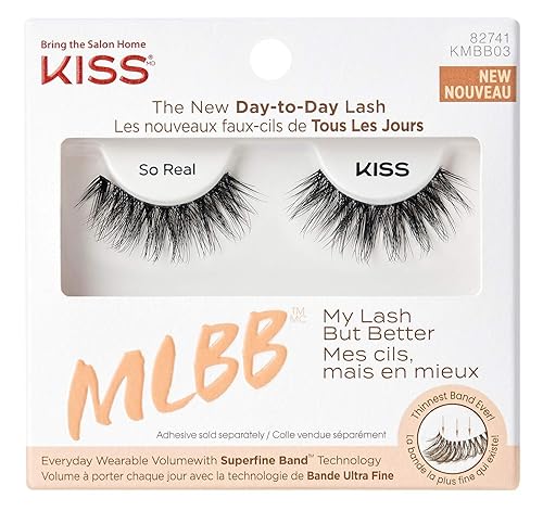 Kiss My Lash But Better So Real (Pack of 2) Beauty & Personal Care KISS