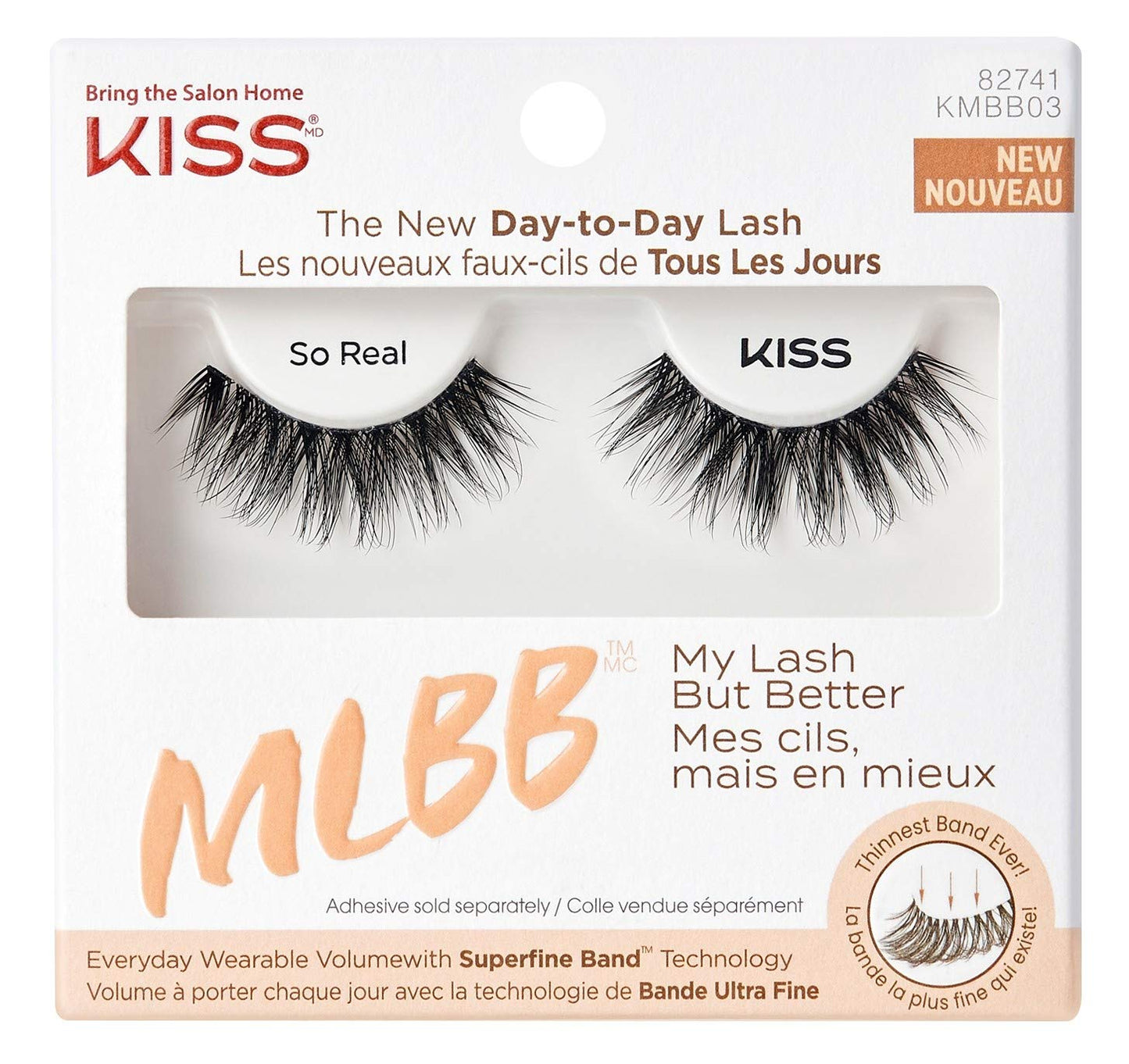Kiss My Lash But Better So Real (Pack of 6) Beauty & Personal Care KISS