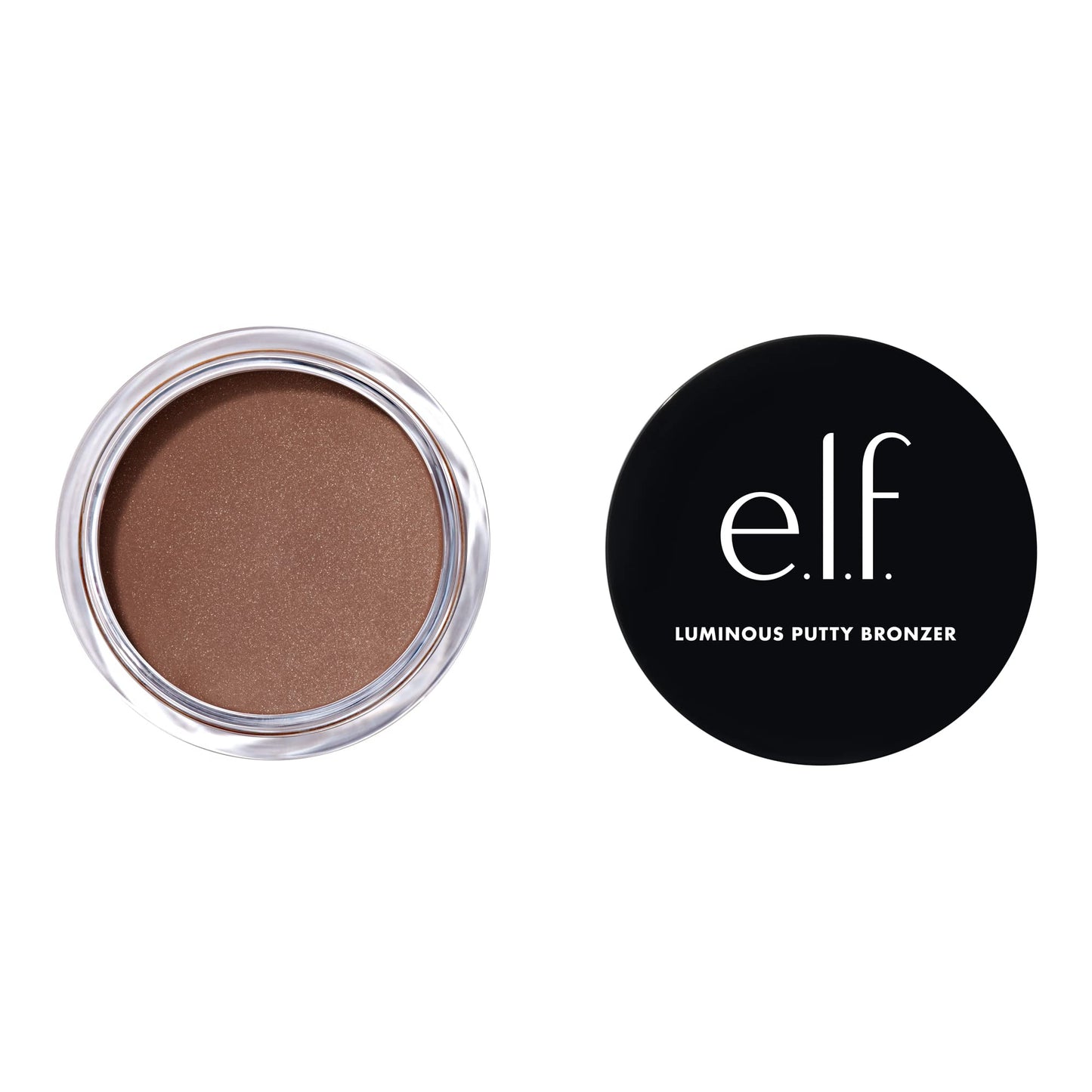 e.l.f. Luminous Putty Bronzer, Lightweight Putty-to-Powder Bronzer For A Radiant, Glowing Finish, Highly Pigmented, Vegan , Get Glowing Beauty & Personal Care e.l.f.
