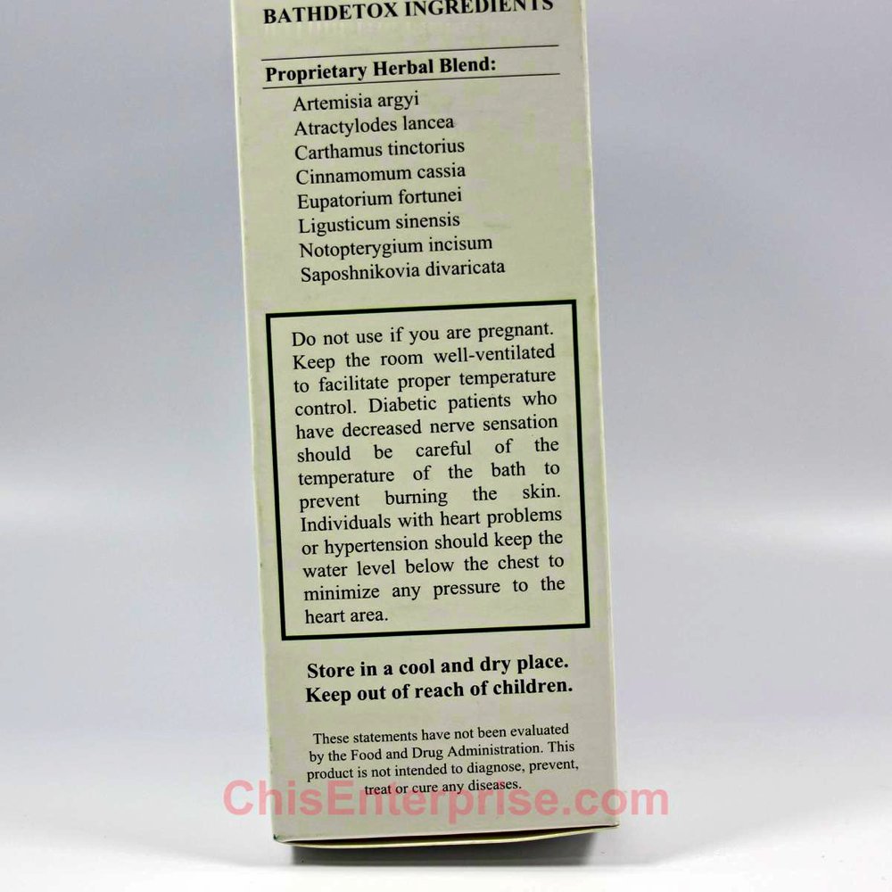 Chi's Enterprise Bathdetox 5 packs/box by Chi's Enterprise Beauty and Personal Care Chi's Enterprise