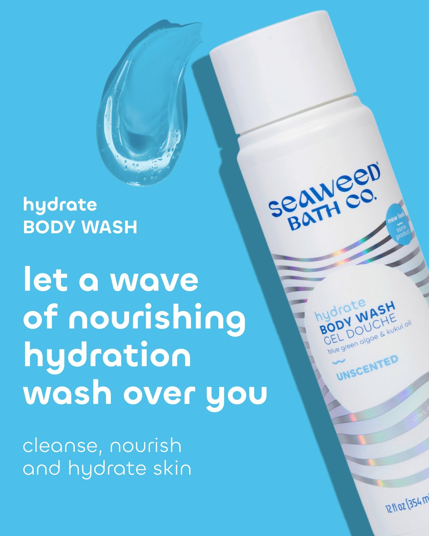 Seaweed Bath Company - Wildly Natural Seaweed Body Wash Unscented - 12 oz. Beauty & Personal Care The Seaweed Bath Co.