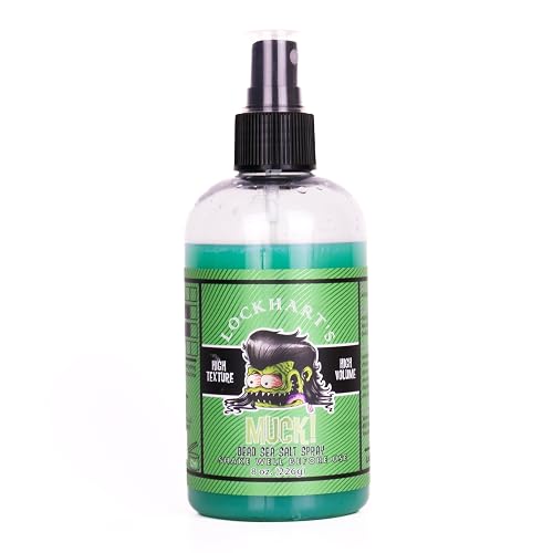 Lockhart's Handcrafted MUCK - Dead Sea Salt Hair Styling Spray For Men - With DHT Shield - Medium Hold - Matte Finish (8.0oz.) Beauty & Personal Care Lockhart's Authentic Grooming Co. LLC