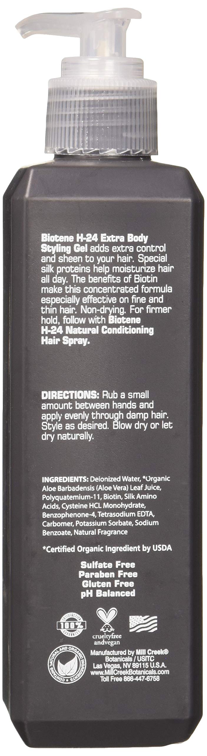 Millcreek Hair Style Gel Biotin H2, 8.5 oz Beauty & Personal Care Mill Creek