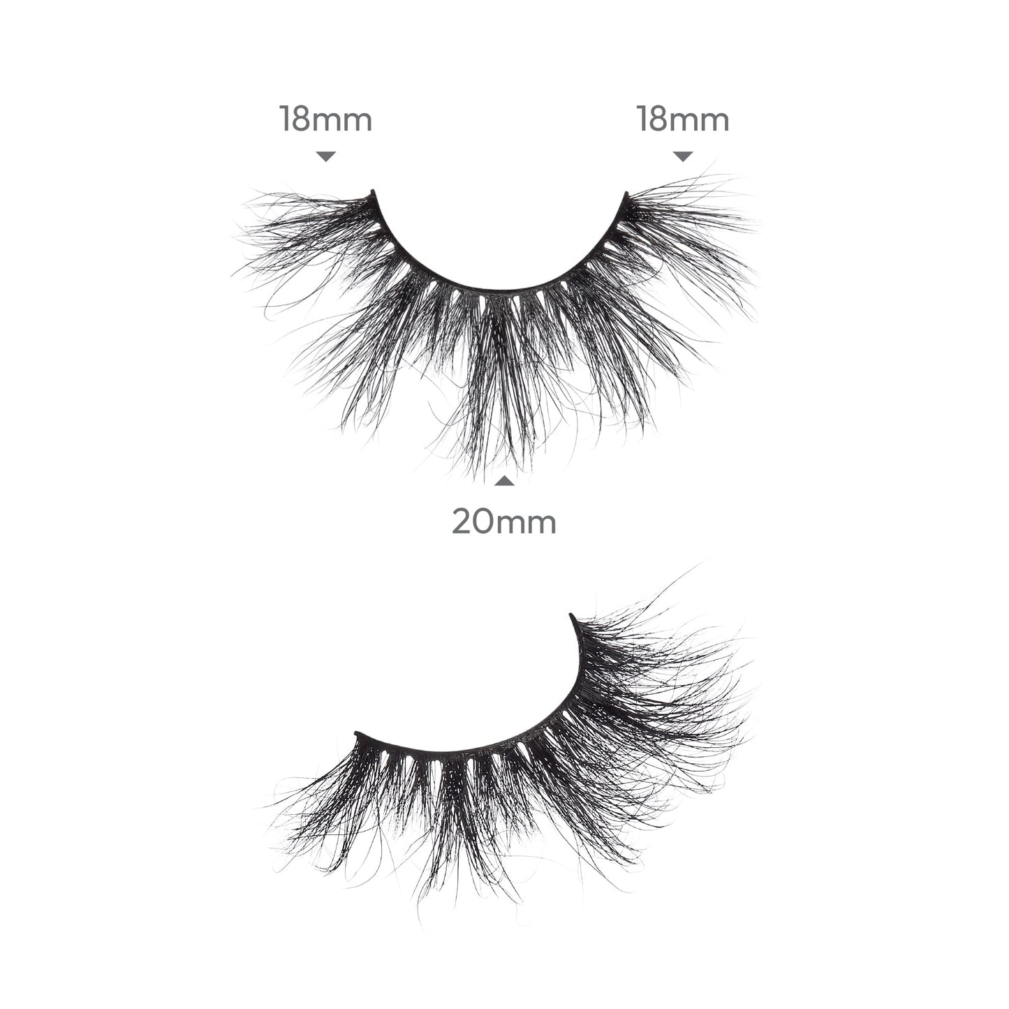 i-ENVY False Lashes Luxury Mink Collection Eyelashes 100% Real Mink Glamorous Eye Look Lashes Maximum Fluffiness 3D Multi-Curl Angle Beauty & Personal Care i•ENVY