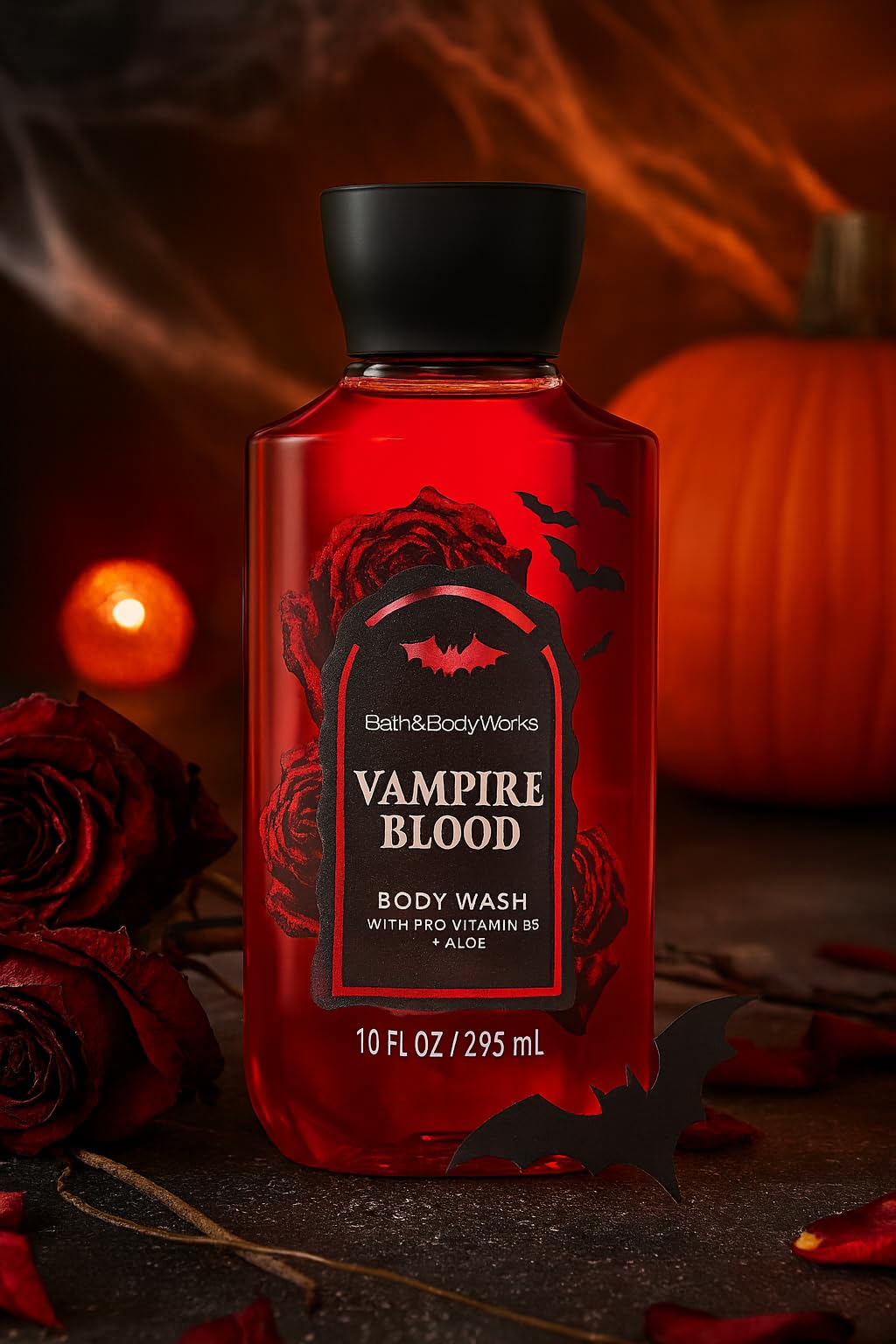 Bath & Body Works Vampire Blood Body Wash - Limited Edition Halloween Scent - 10 fl oz / 295 ml - Shower Gel with Rich Lather & Fragrance Beauty & Personal Care Bath & Body Works
