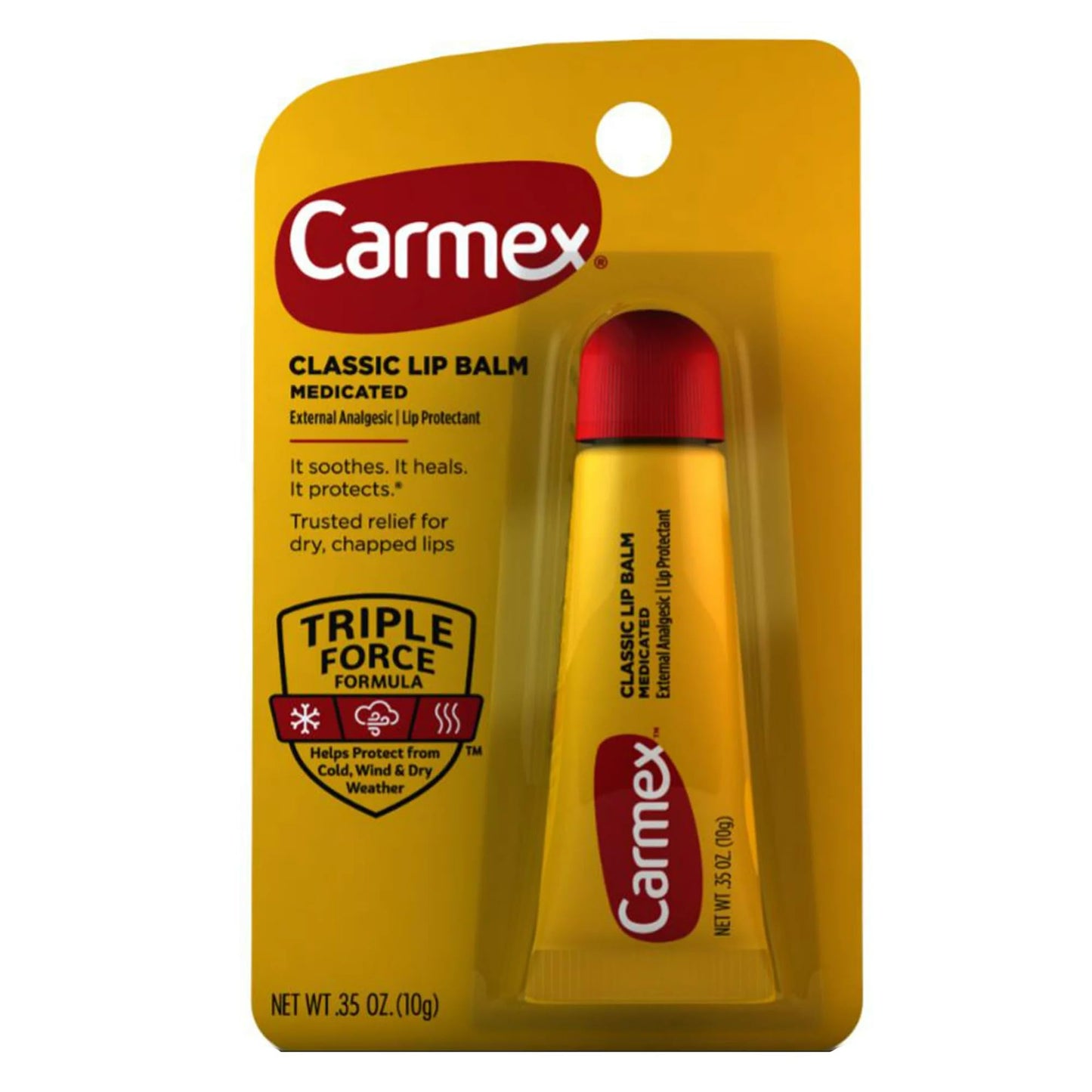Carmex Classic Lip Balm Medicated 0.35 oz (Pack of 5) Beauty and Personal Care Carmex