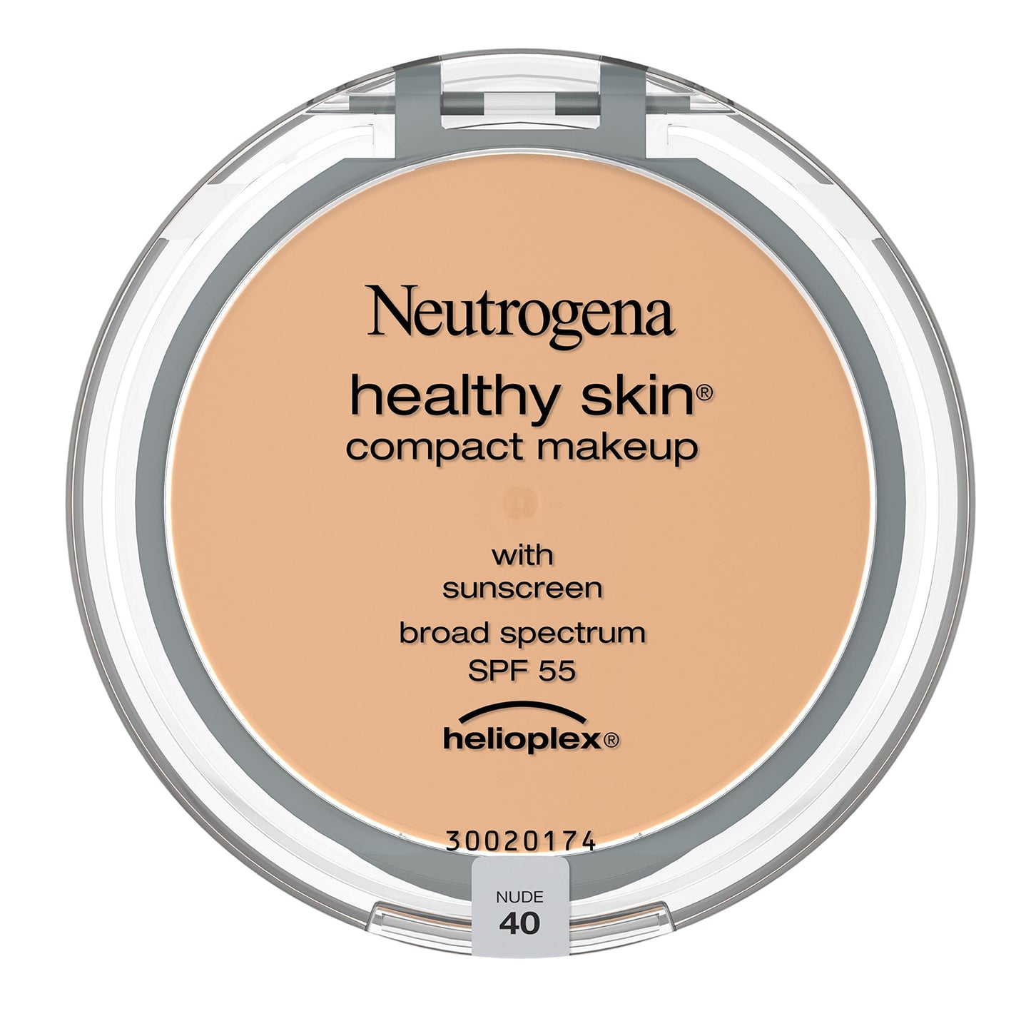 Neutrogena Healthy Skin Compact Lightweight Cream Foundation Makeup with Vitamin E Antioxidants, Non-Greasy Foundation with Broad Spectrum SPF 55 Beauty & Personal Care Neutrogena