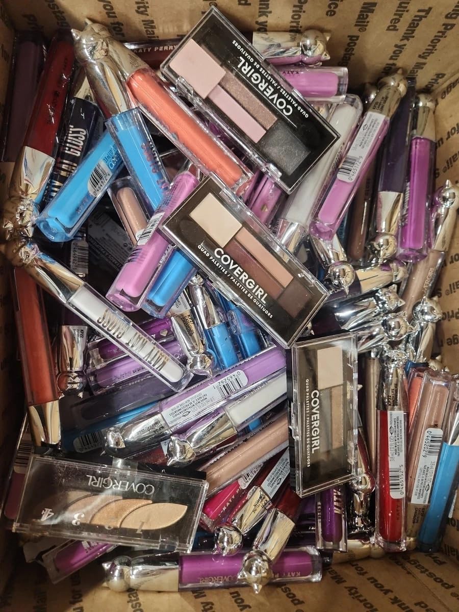 Assorted Namebrand Cosmetic Makeup - 50pcs Wholesale Makeup Lot