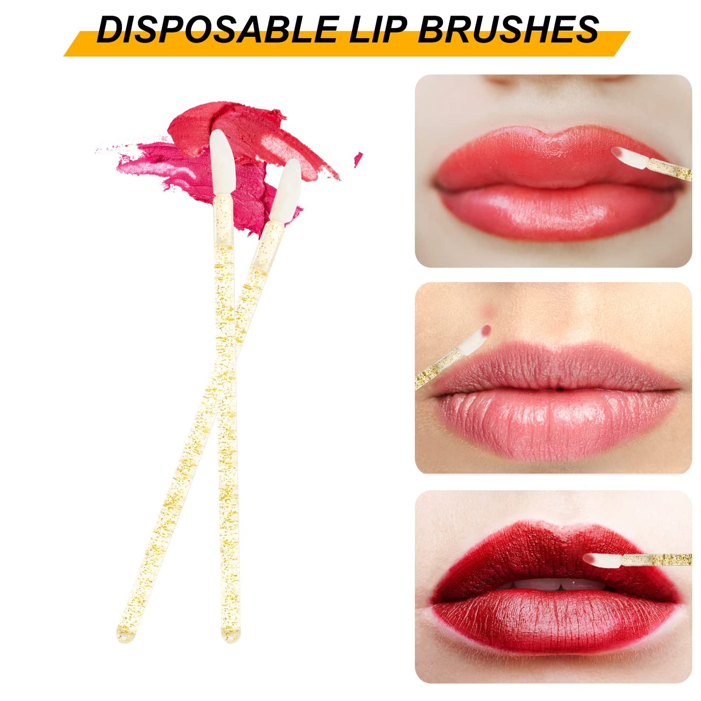 200 sets of false eyelashes kits, disposable micro cotton swabs, and they are matched with false eyelash brushes, lip brushes, mascara brushes, Beauty & Personal Care ZCDPFCBD