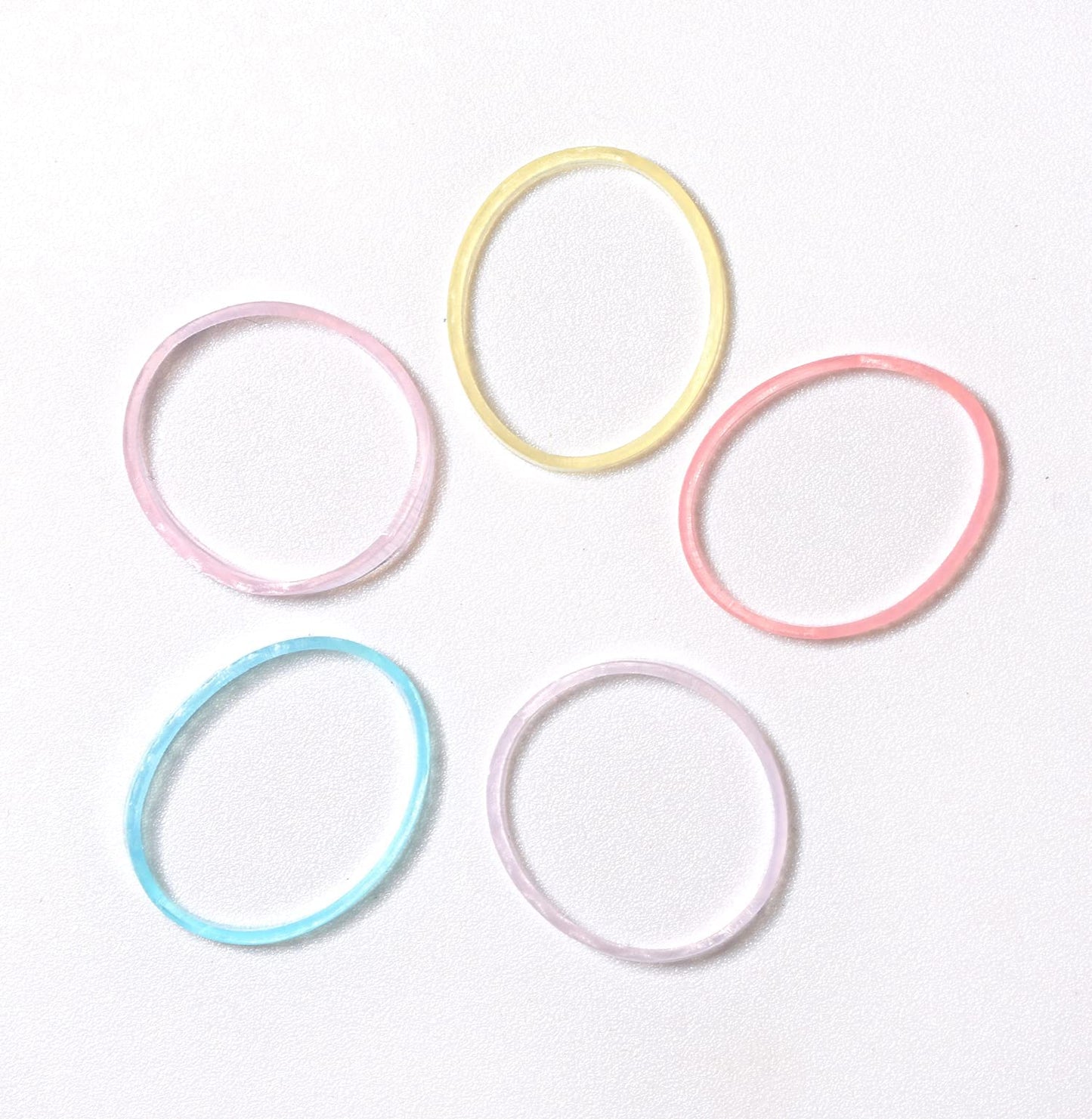Youxuan Mini Hair Elastics for Girls Transparent Rubber Bands, 1000 PCS, Multi Color Beauty & Personal Care YOUXUAN