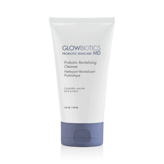 Glowbiotics Probiotic Revitalizing Cleanser - Anti-Aging Face Wash with Peptides - 5 oz - Hydrating Gel for Hormonal, Dry & Mature Skin Beauty & Personal Care Glowbiotics