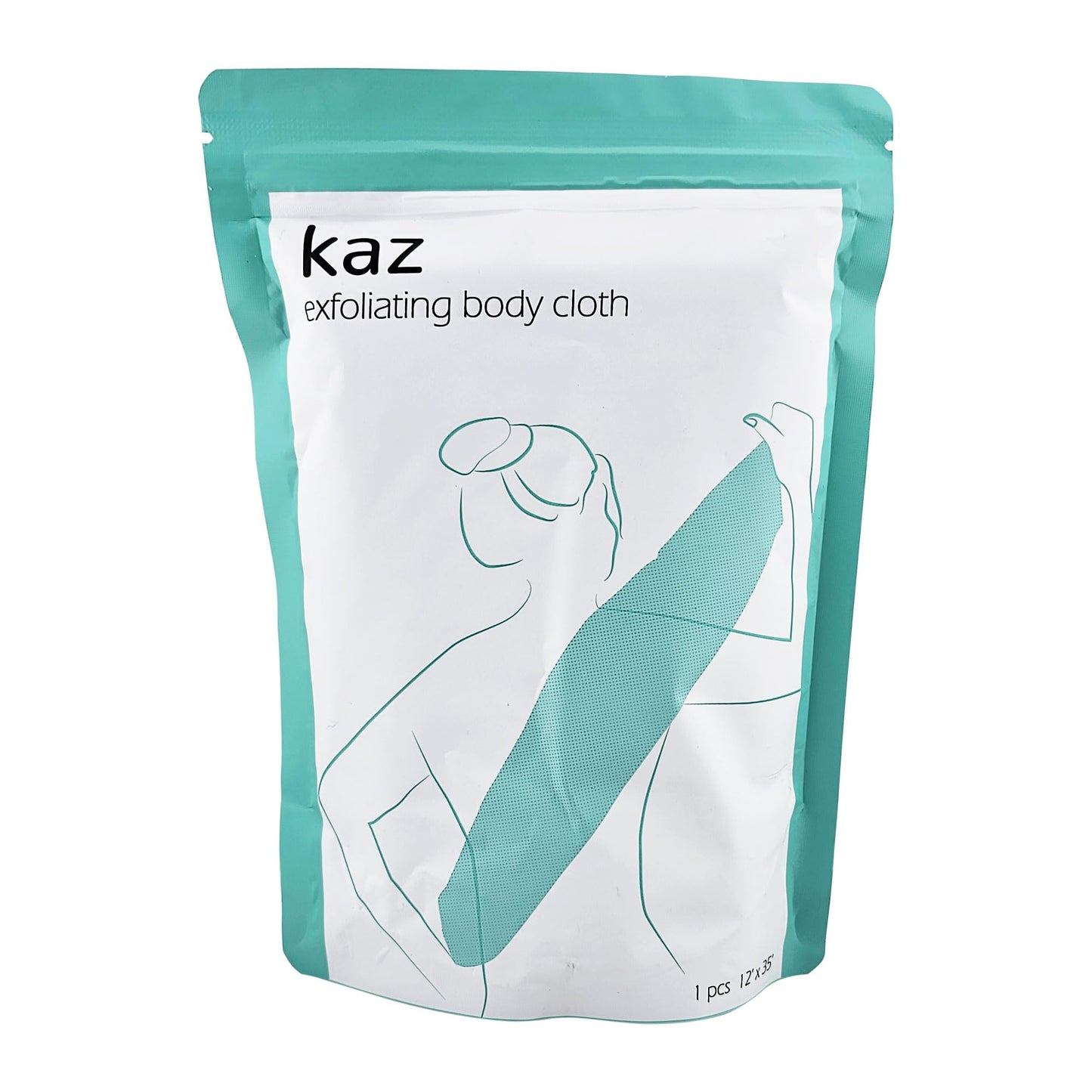 Waxness Kaz Exfoliating Body Cloth Nylon Body Scrubber for Back & Body, Dead Skin Removal - Professional Skin Care Beauty and Personal Care Waxness