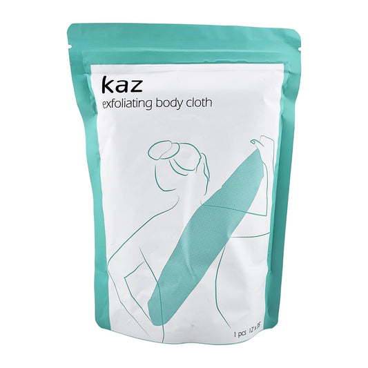 Waxness Kaz Exfoliating Body Cloth Nylon Body Scrubber for Back & Body, Dead Skin Removal - Professional Skin Care Beauty and Personal Care Waxness
