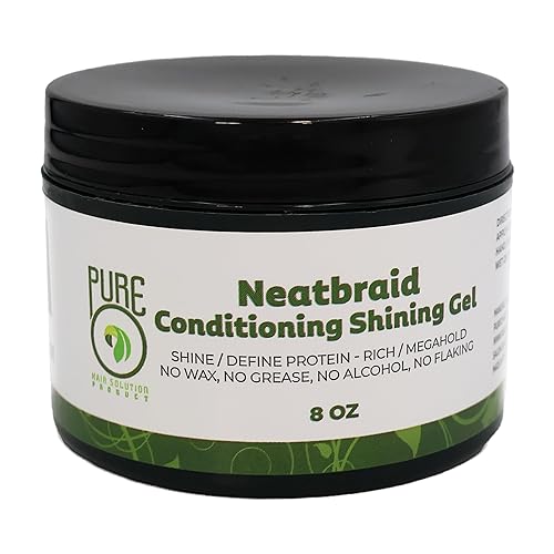 Pure O Hair Solution Product Neatbraid Conditioning Shining Gel 8 Oz (Pack of 1) Beauty & Personal Care Pure O