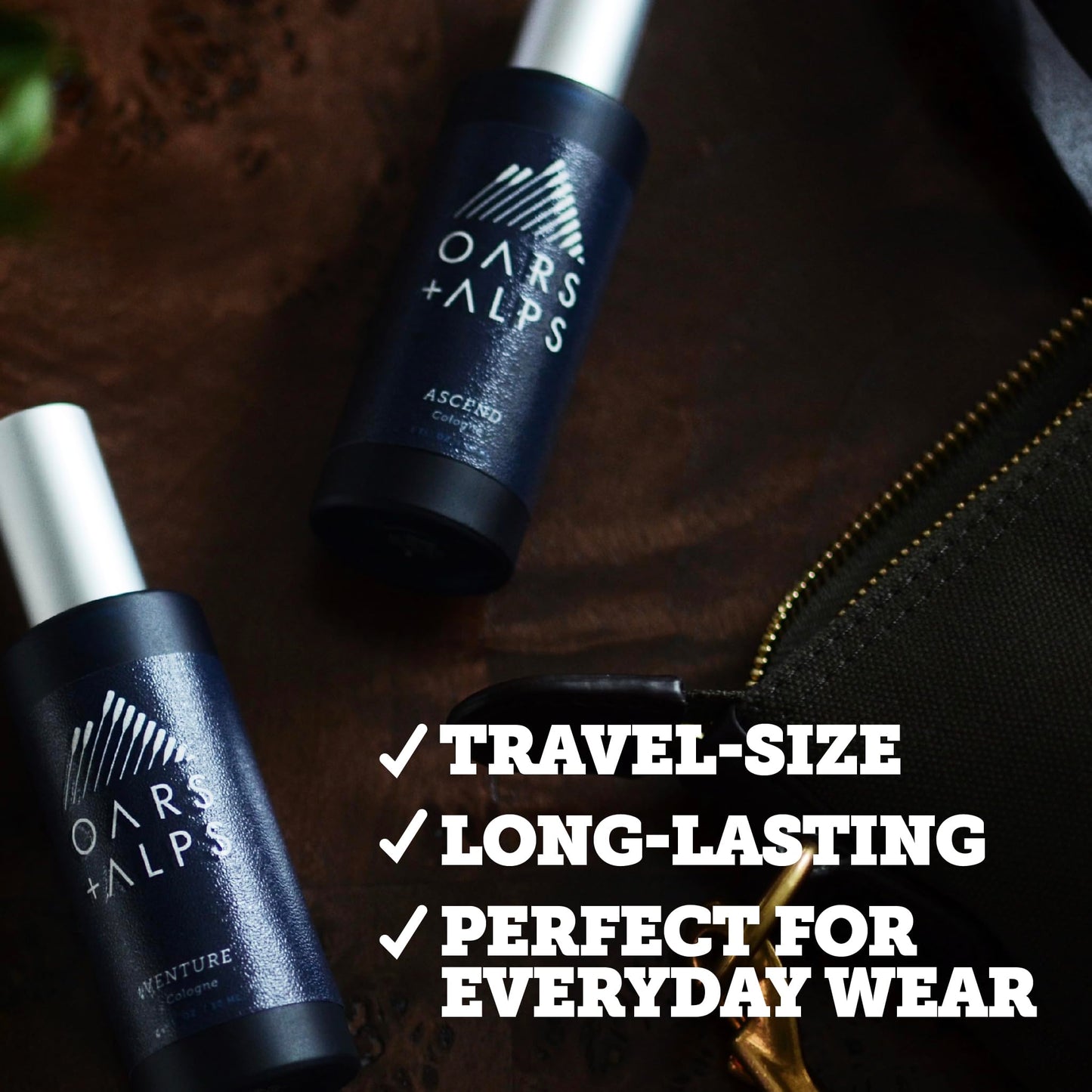 Oars + Alps Venture Mens Cologne and Body Spray, Travel Size Cologne for Men Body Spray, Citrus & Herbal Fragrance, Scented with Bergamont, Coastal Beauty & Personal Care Oars + Alps