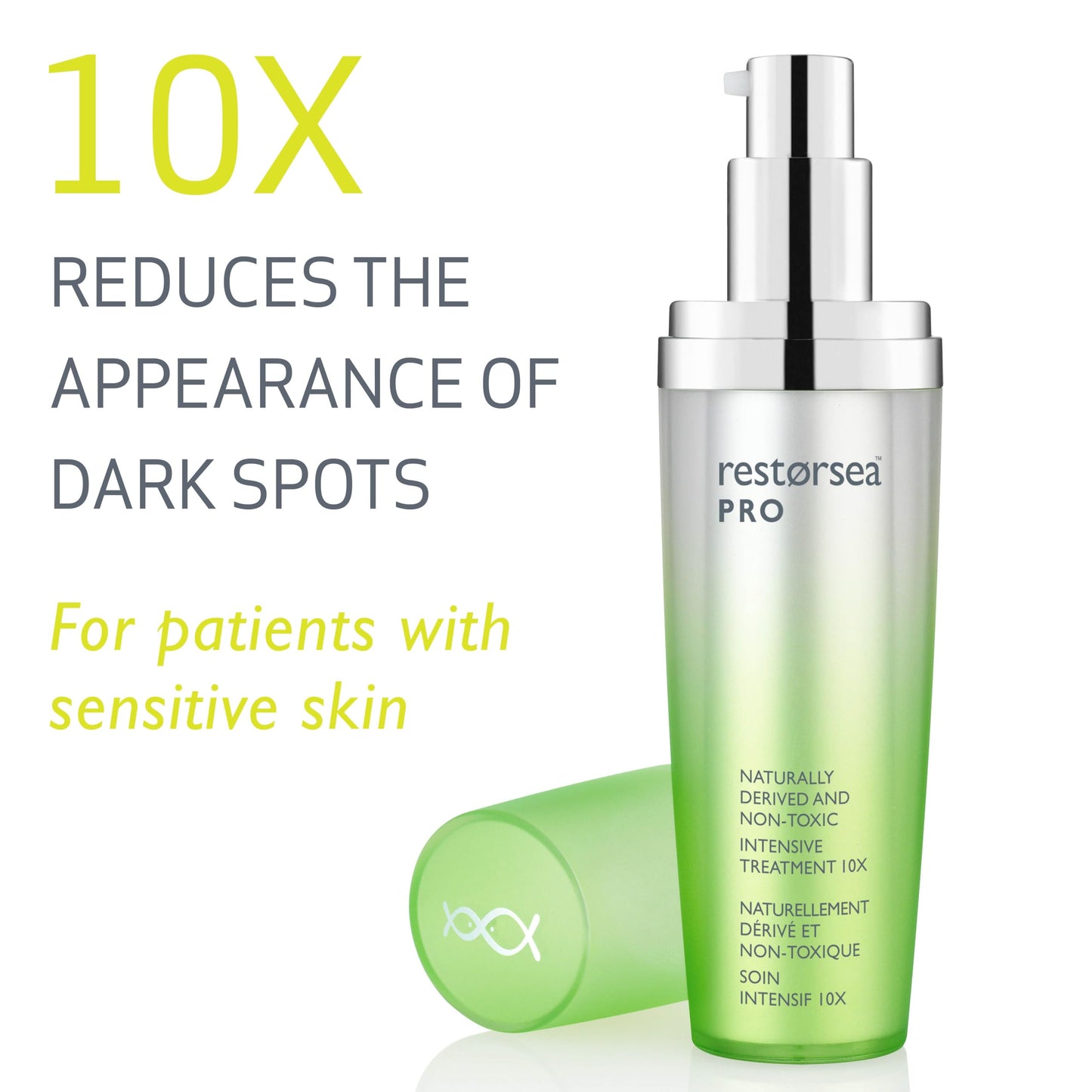 Restorsea PRO Intensive Treatment 10X Serum - Retinol Alternative Anti-Aging Formula - No Irritation, Fades Brown Spots, Clean Ingredients Beauty & Personal Care Restorsea
