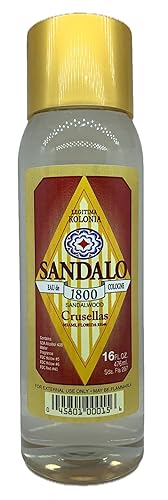 Crusellas Legitima Kolonia 1800 Sandalo (Sandalwood) Splash Cologne 16 Fl. Oz. Beauty & Personal Care Crusellas