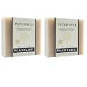 Plantlife Patchouli Bar Soap Pack of 2 - Moisturizing and Soothing Soap for Your Skin - Hand Crafted Using Plant-Based Ingredients - Made in Beauty & Personal Care Plantlife