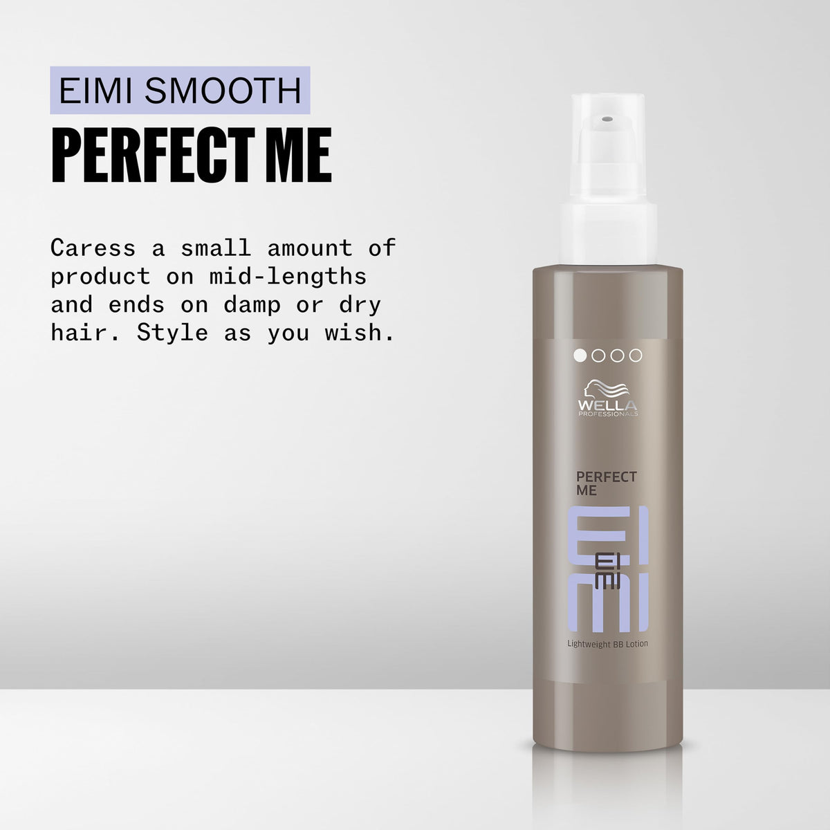 Wella Professionals EIMI Perfect Me | Lightweight Beauty Balm BB Lotion with Heat Protectant | Instant Moisture, Smoothness, & Shine | 3.4 Fl Oz Beauty & Personal Care Wella Professionals