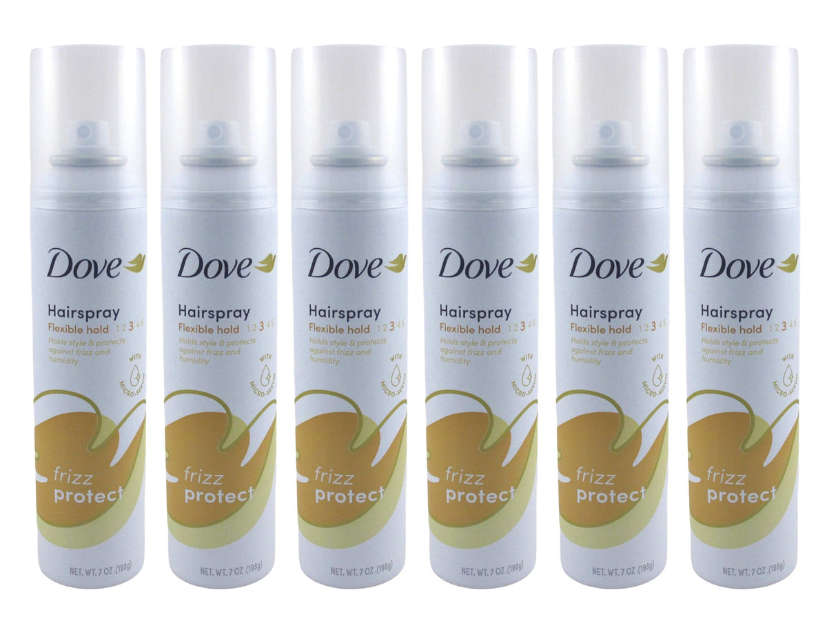 Dove Style + Care Flexible Hold Hairspray, Strong Hold 7 oz (Pack of 6) Beauty & Personal Care Dove