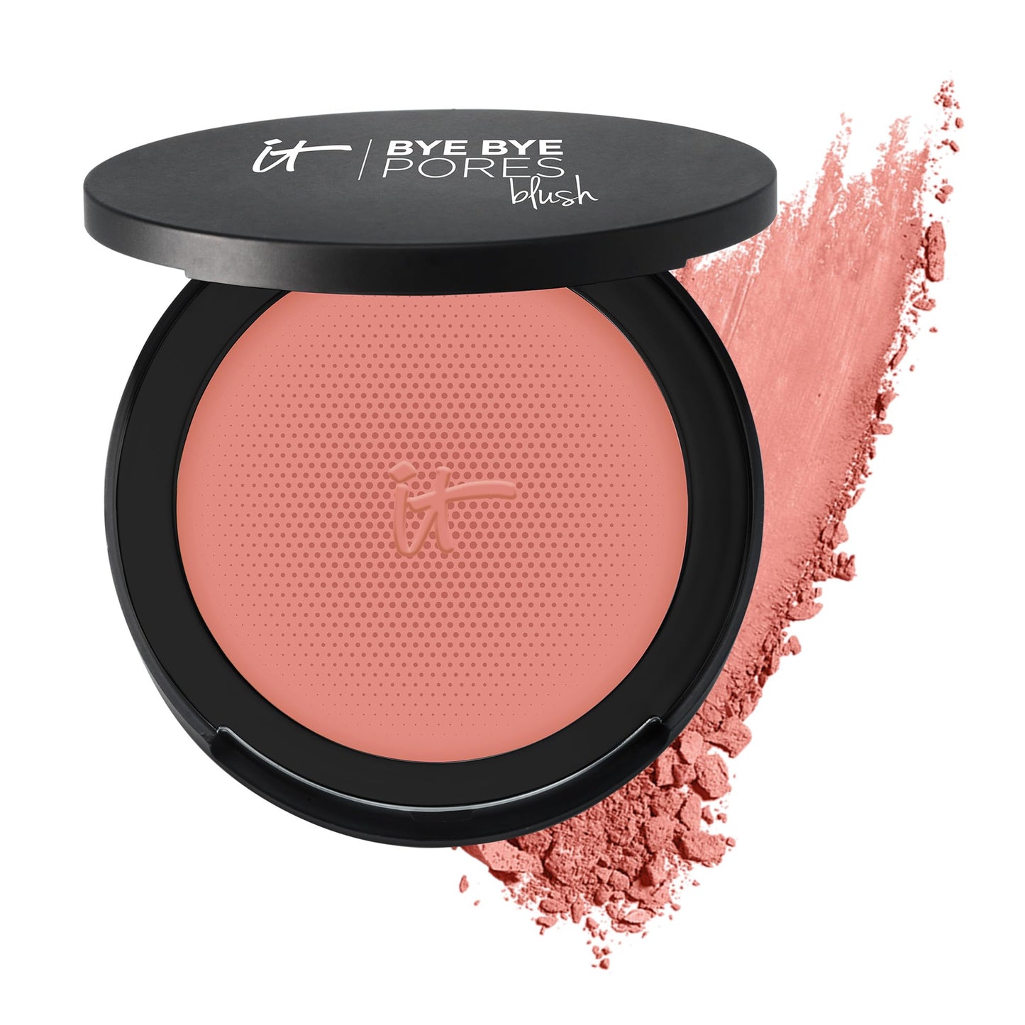 IT Cosmetics Bye Bye Pores Blush, Naturally Pretty - Sheer, Buildable Color - Diffuses the Look of Pores & Imperfections - With Silk, Hydrolyzed Beauty & Personal Care IT Cosmetics