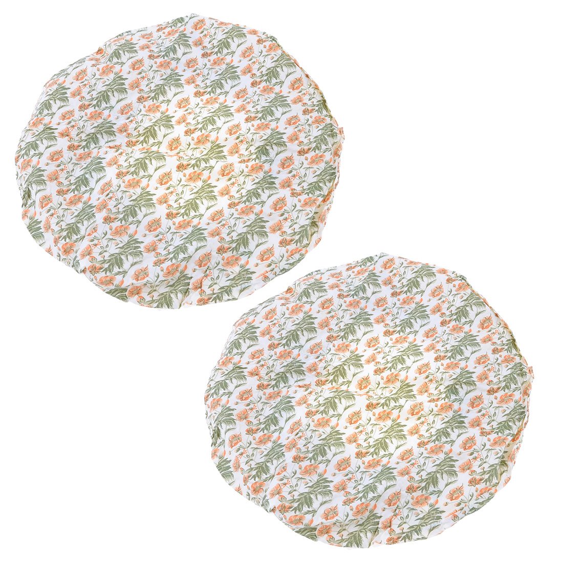 Ruilogod Flower Pattern Ladies Waterproof Elastic Bathing Shower Cap Hat 2 Pcs (id: 234 1fa 066 e67 bf5 Beauty and Personal Care Ruilogod