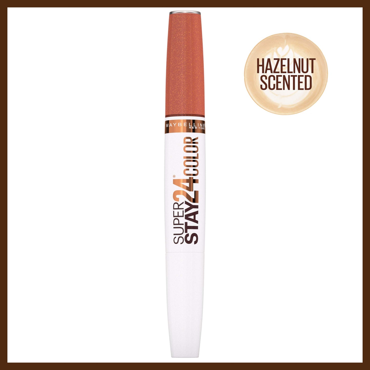 Maybelline SuperStay 24, 2-Step Liquid Lipstick, Coffee Edition, Hushed Hazelnut Beauty & Personal Care MAYBELLINE