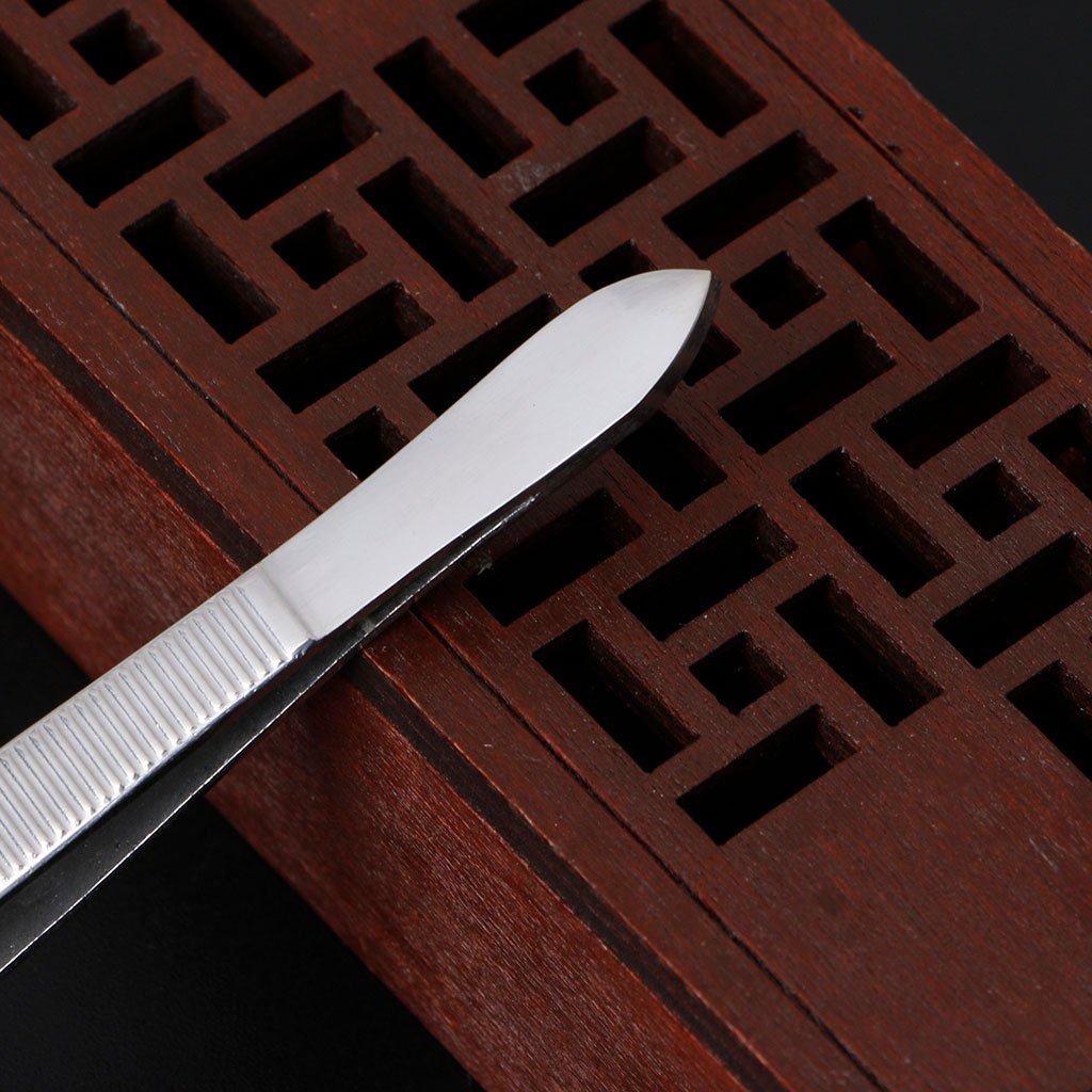 Atcdfuw Eyebrow Tweezers,Professional Stainless Steel Eyebrow Hair Removal Tweezer Flat Tip Tool New Beauty and Personal Care atcdfuw