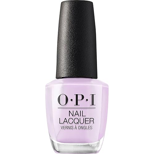OPI Nail Lacquer Polly Want a Lacquer? | Opaque Soft Purple Crème Chip Resistant Nail Polish | Fiji Collection Beauty & Personal Care OPI