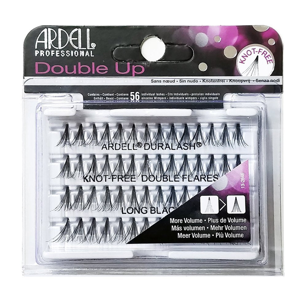Ardell Professional Duralash Individual Double Up Lashes: Knot-Free Double Flare, Long Beauty & Personal Care Ardell
