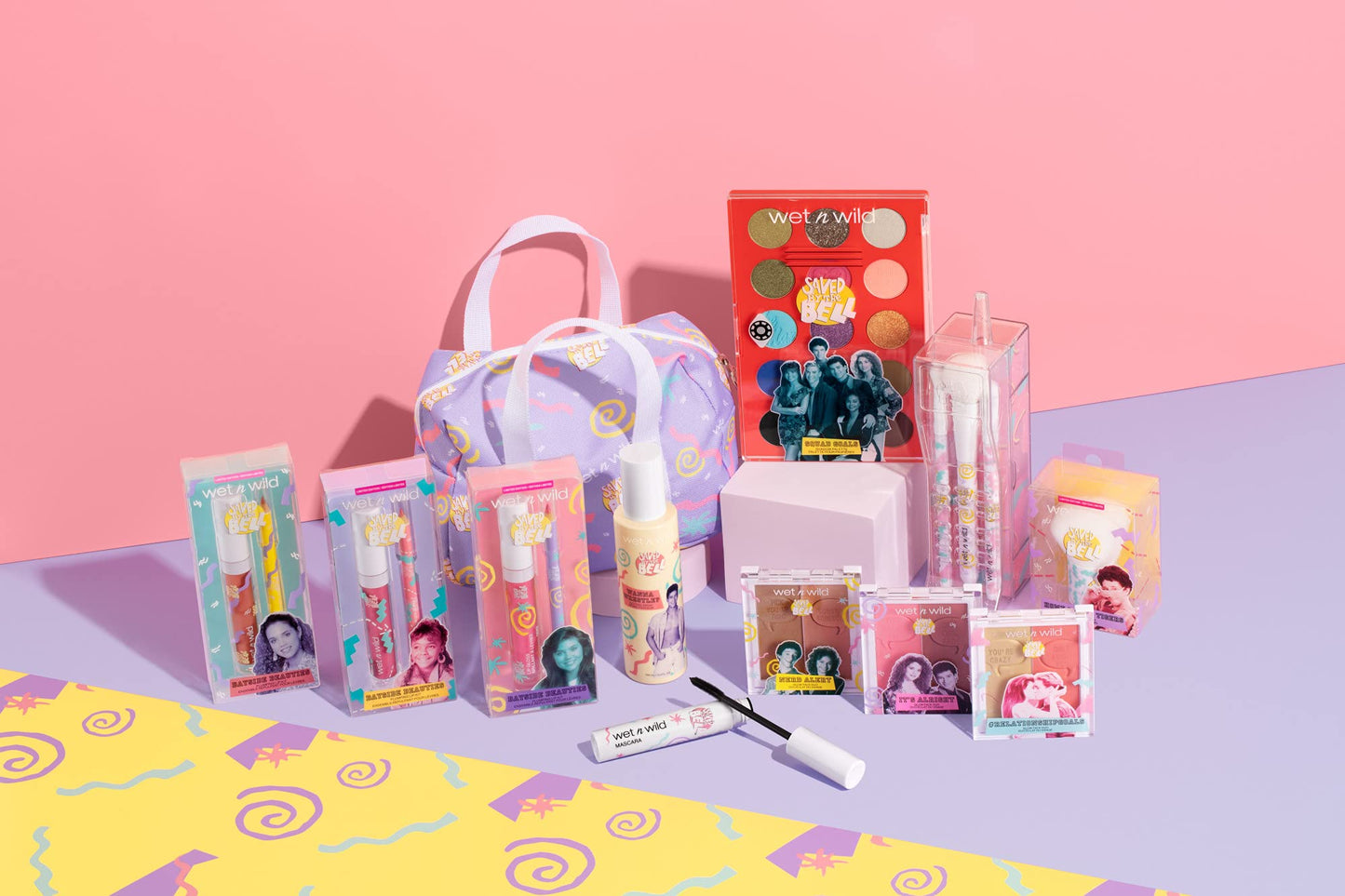 wet n wild Saved By The Bell Highlighter & Illuminator Duo, Radiant Shimmer Face Palette, Ultra-Reflective Micro-Pearls, Buildable Powder Formula Beauty & Personal Care wet n wild
