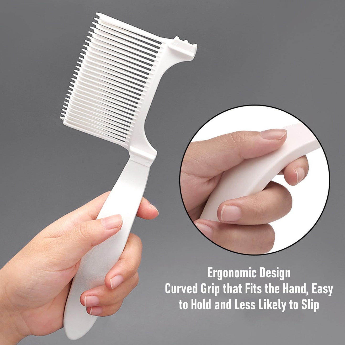 ZJchao Fade Comb, DIY Professional Hair Clipper Guide Set with Triangular Arch Teeth for Smooth Blending, Ergonomic Anti Slip Handle, 3 Length Options Beauty and Personal Care ZJchao