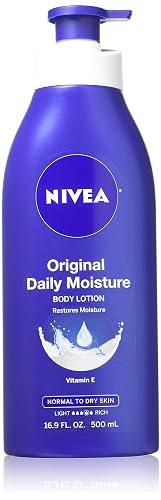Nivea Lotion Original Daily Moisture 16.9 Ounce Pump (Normal to Dry Skin) (500ml) (2 Pack) Beauty & Personal Care NIVEA
