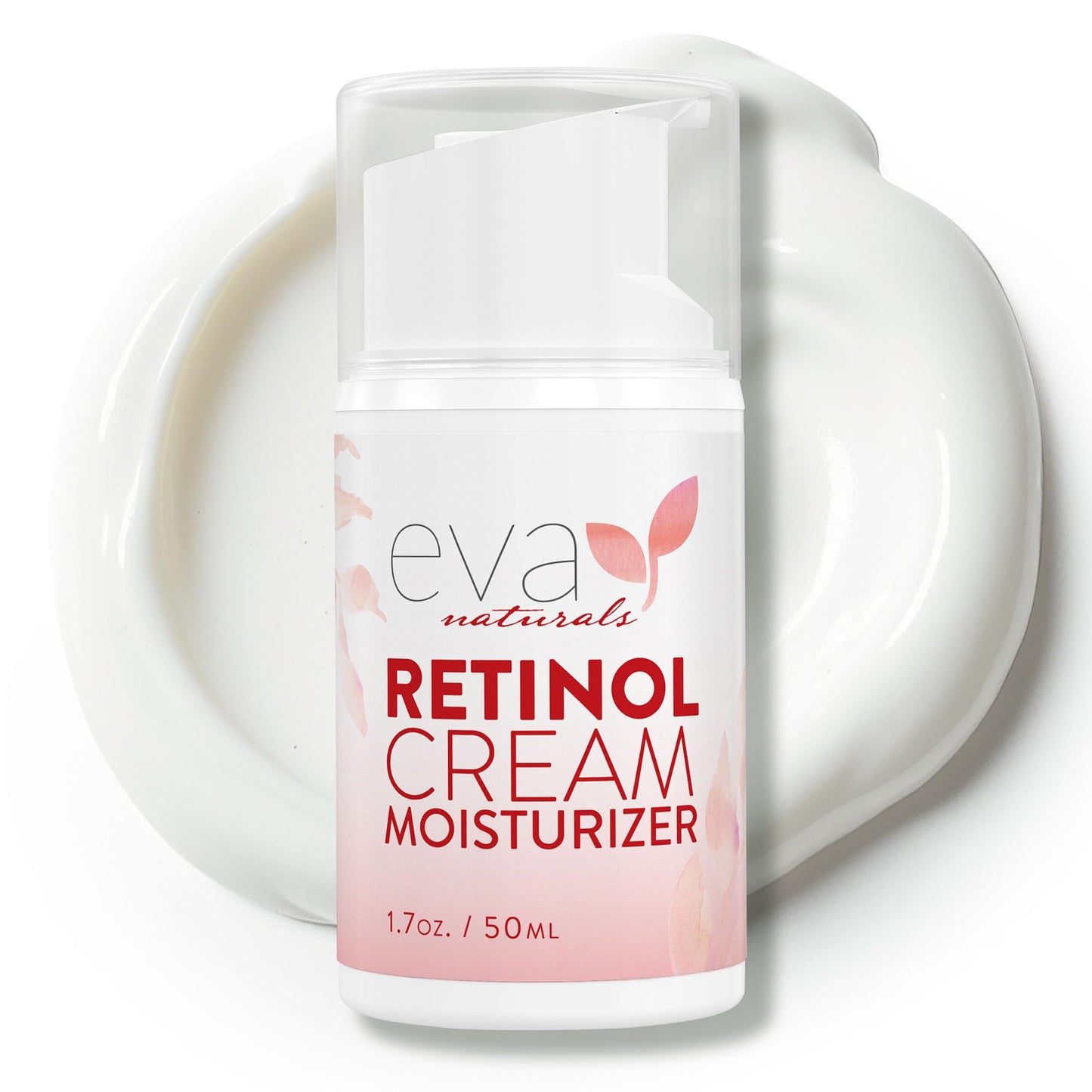 Eva Naturals Anti-Aging Retinol Cream For Face - Anti-wrinkle Retinol-Complex Moisturizer Day & Night Cream w/Hyaluronic Acid & Vitamin E For Women Beauty & Personal Care Eva Naturals