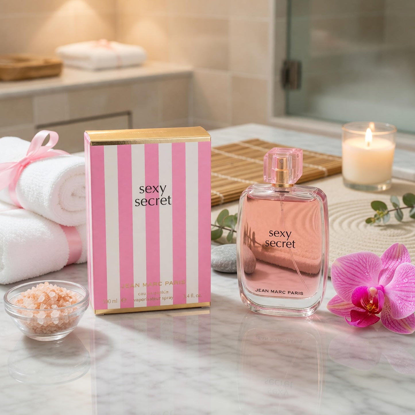 Jean Marc Paris SEXY SECRET EDP Women's Eau De Parfum Spray 100 ml 3.4 fl. oz. Beauty & Personal Care Jean Marc Paris