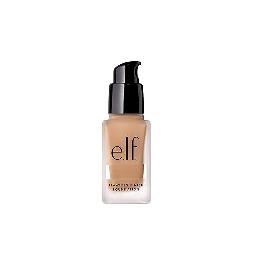 Flawless Finish Foundation, Lightweight Oil Free, Sand, 0.68 Fl Oz Beauty & Personal Care e.l.f.