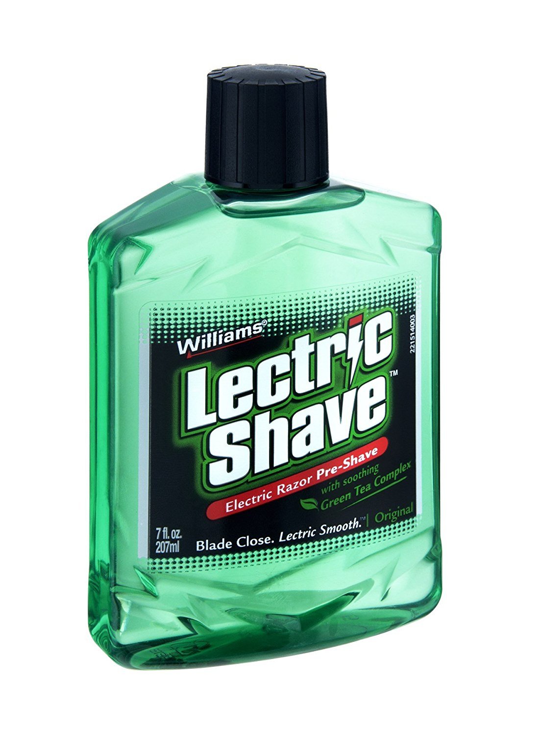 Williams Lectric Shave - Electric Razor Pre-Shave with Soothing Green Tea Complex, 7 fl oz (207 mL) Beauty & Personal Care Lectric Shave