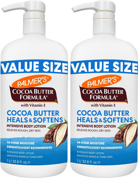 Palmer's Cocoa Butter Formula Daily Skin Therapy Body Lotion,33.8 Oz Pump Bottle,Intensive Moisturizer for Dry and Eczema-Prone Skin,Enriched Beauty and Personal Care Palmer's Default Title