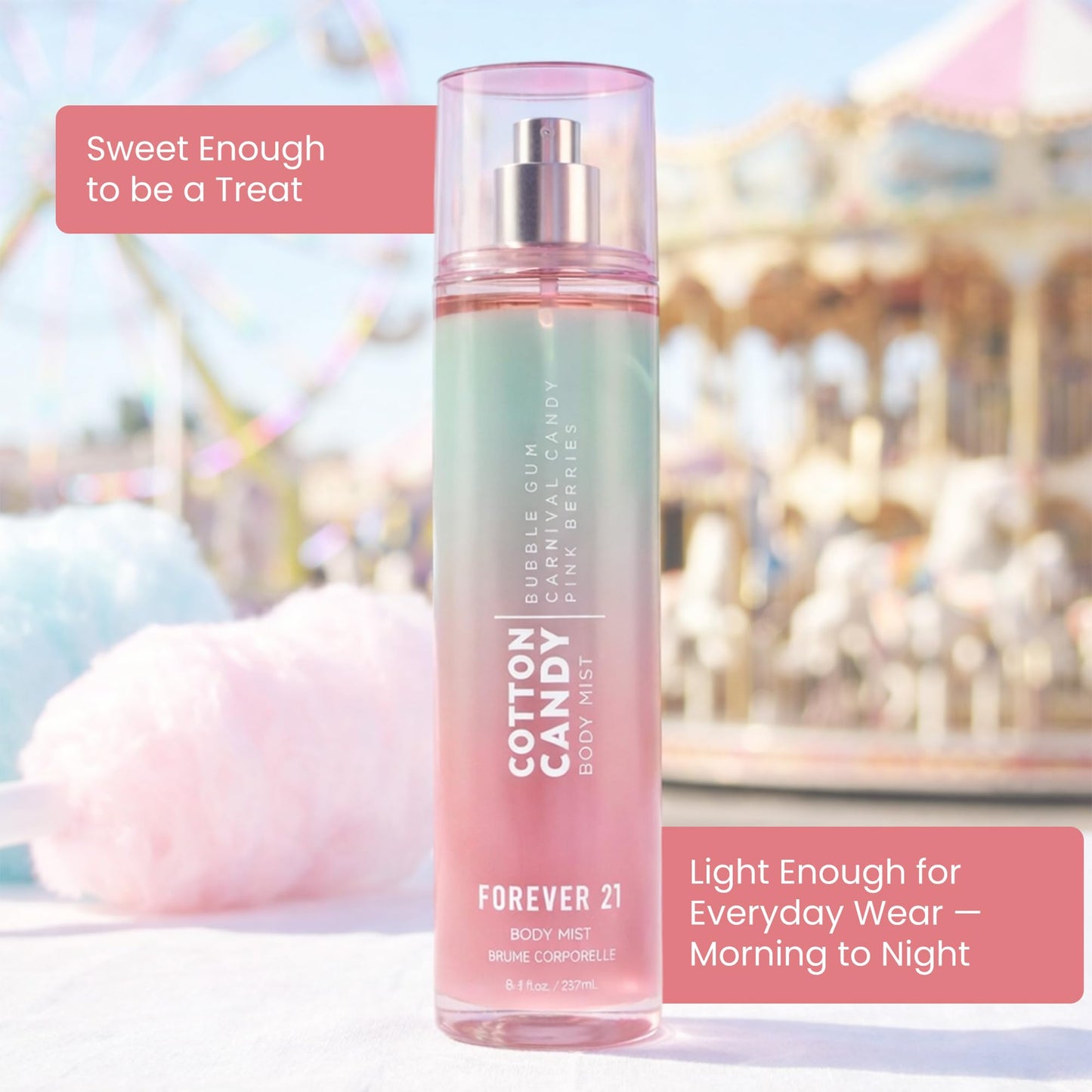 Forever 21 Cotton Candy Body Mist, 8 fl. oz. Beauty & Personal Care Forever 21