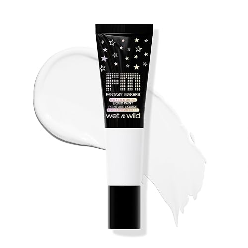 wet n wild Halloween Fantasy Makers Hyper Pigment Liquid Paint - Skull White Beauty & Personal Care wet n wild