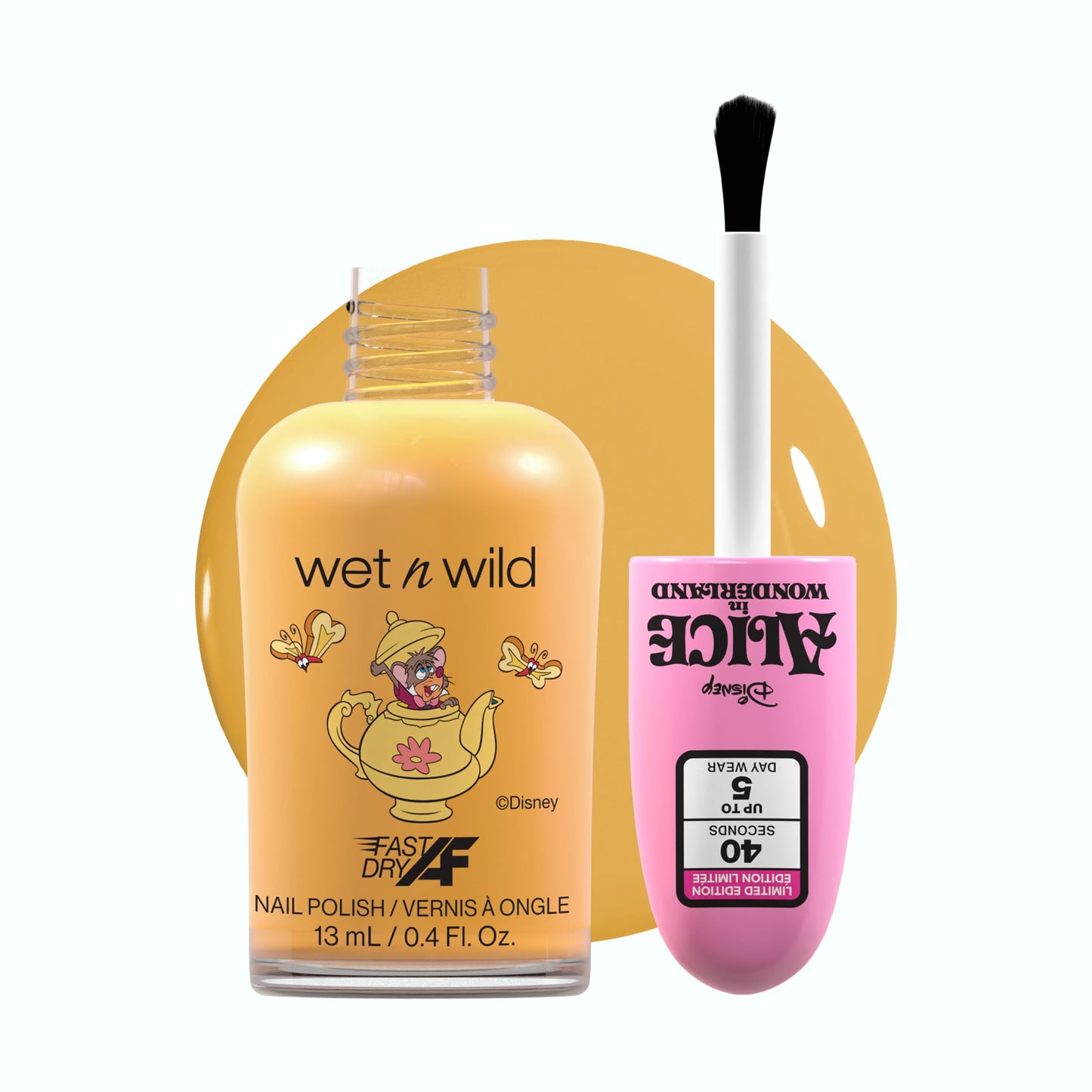 wet n wild In A World Of My Own 2-Piece Nail Polish Set Alice In Wonderland Collection Beauty & Personal Care wet n wild