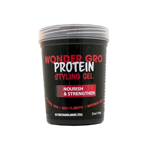 Wonder Gro Protein Hair Styling Gel, 32 fl oz Beauty & Personal Care Wonder Gro