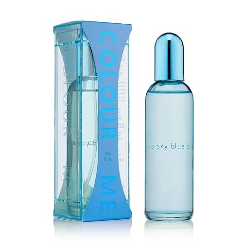 Colour Me Sky Blue by Milton-Lloyd for Women - 3.4 oz EDP Spray Beauty & Personal Care COLOUR ME