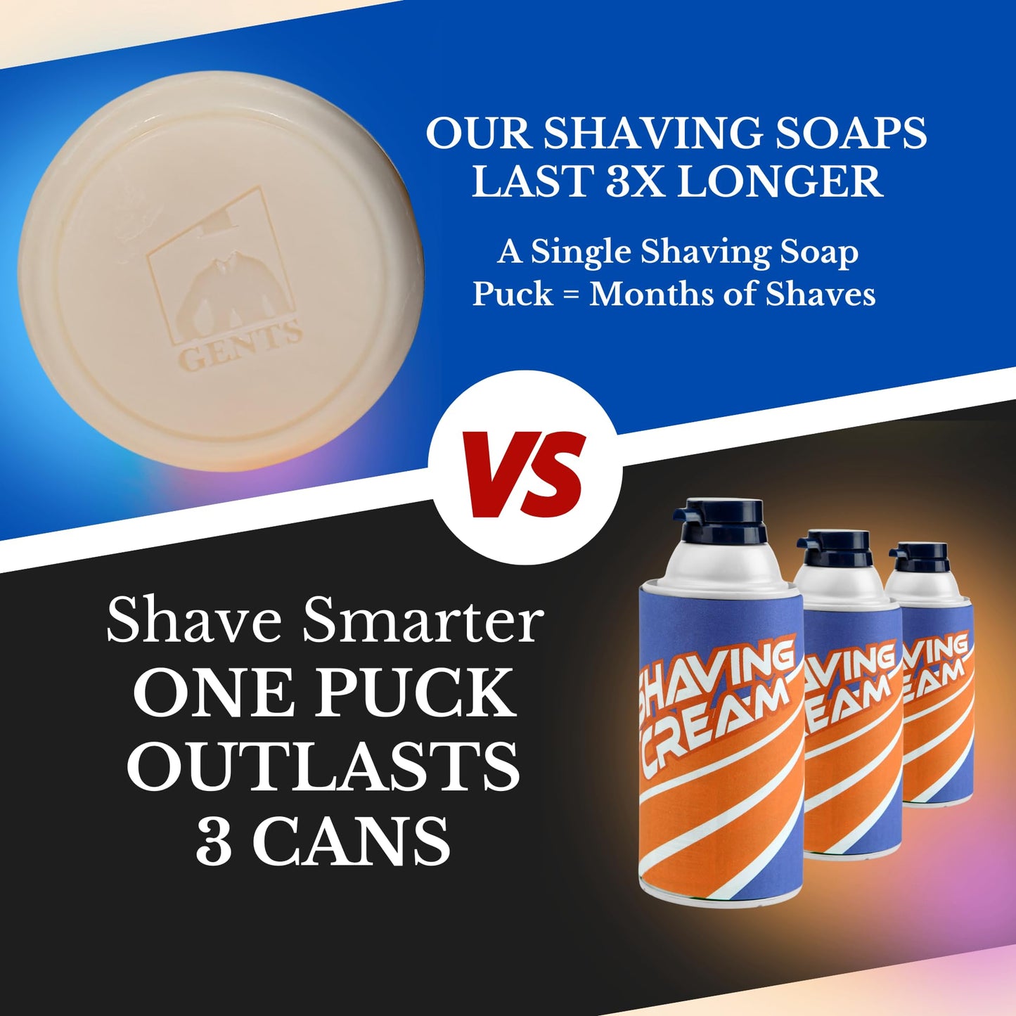 G.B.S Men's Lavender and Citrus Shaving Soap, Pack of 3 Beauty and Personal Care G.B.S