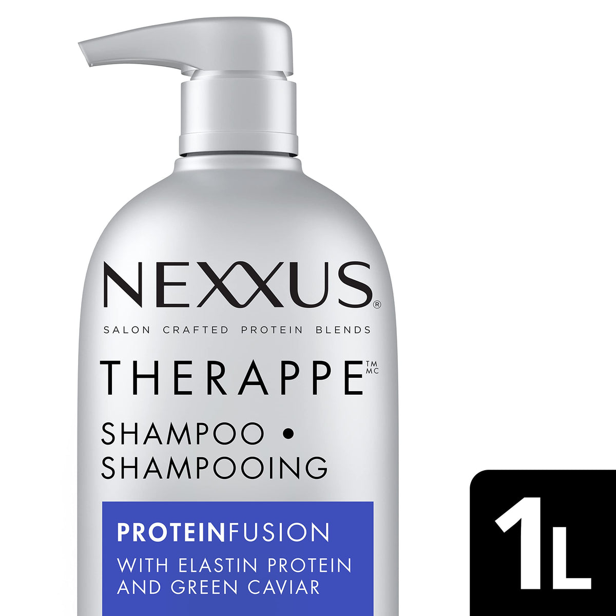 Nexxus Moisturizing Shampoo for Dry Hair Therappe Ultimate Moisture Silicone-Free, Moisturizing ProteinFusion with Elastin Protein and Green Caviar Beauty & Personal Care Nexxus