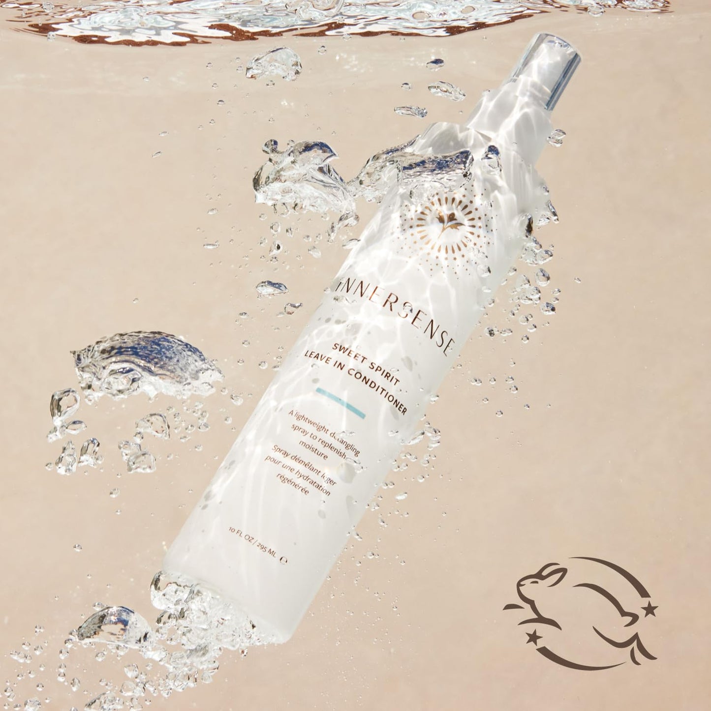 INNERSENSE Organic Beauty - Natural Sweet Spirit Leave-In Conditioner | Non-Toxic, Cruelty-Free, Clean Haircare (Full Size, 10 fl oz | 295 ml) Beauty & Personal Care INNERSENSE