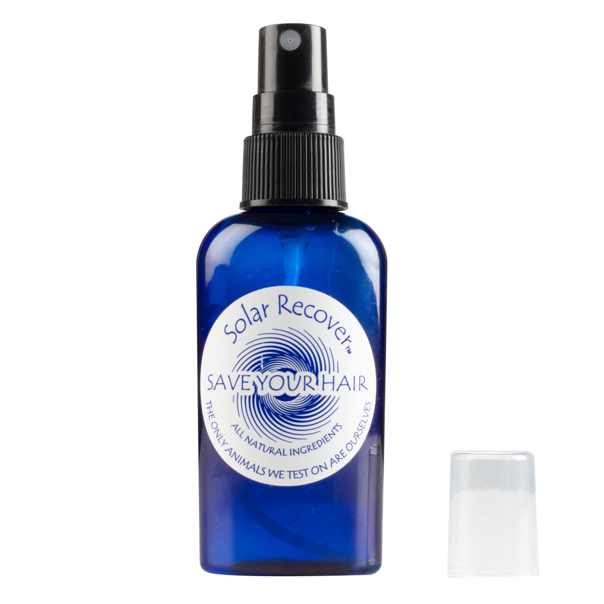 Solar Recover Detangler Spray & Leave In Conditioner Travel Size (2 Ounce) - Moisturizing Frizz Control Hair Care for Dry & Damaged Hair - All Natural